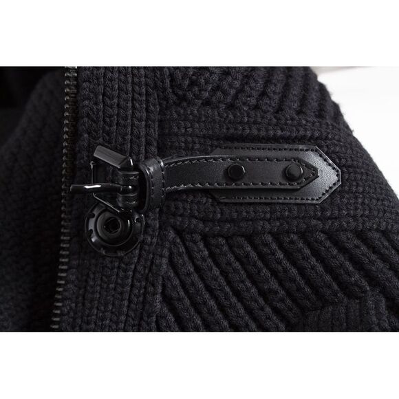 Burberry Knitted black coat - Picture 5 of 7